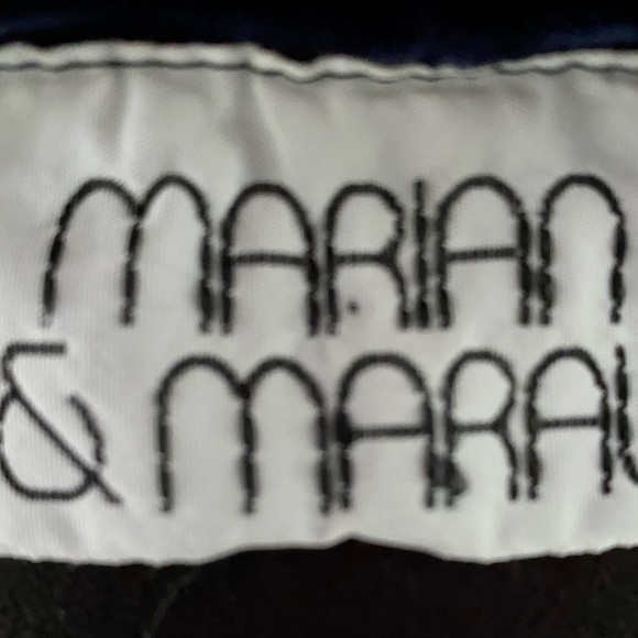 Marian & Maral navy blue velvet dress S NWOT - Picture 4 of 4